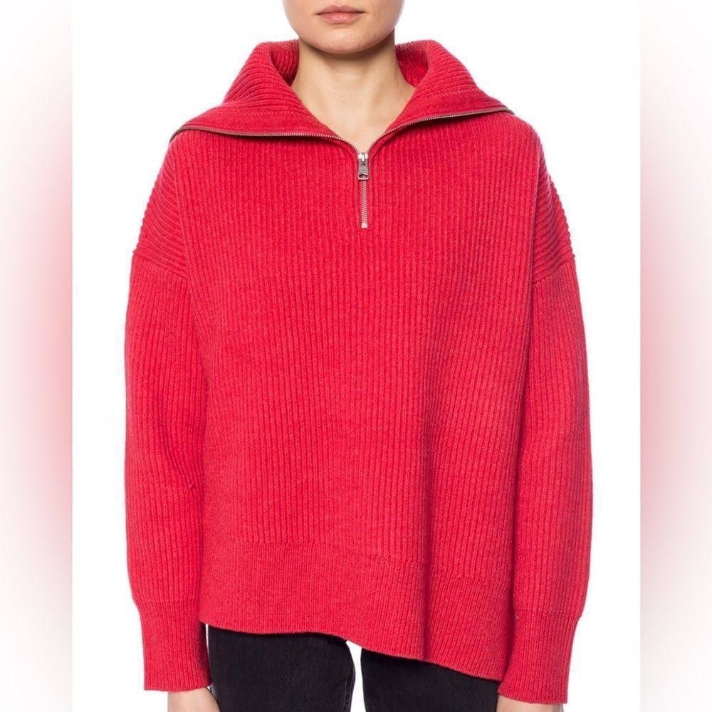 Allsaints ami neck roll sweater